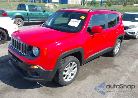 2018 Jeep Renegade Latitude 4X4 из США, поврежденный, VIN ZACCJBBB8JPH95654